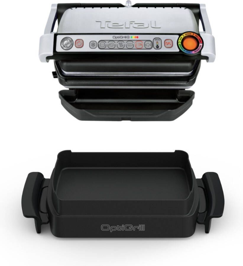 Tefal Contactgrill GC714D OptiGrill en inclusief snacking & baking accessoires - Foto 6