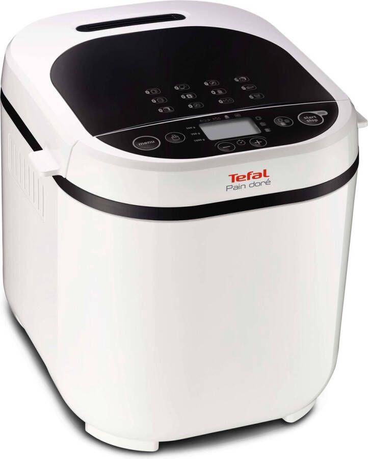 Tefal Pain Doré PF2101 Broodbakmachine 12 Programma's 1L Capaciteit Wit - Foto 1