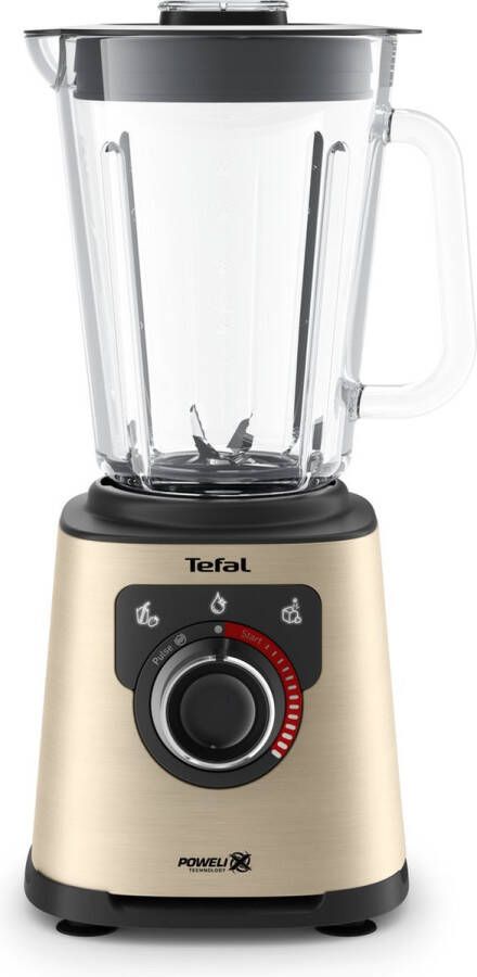 Tefal PerfectMix+ BL871A High-Speed Blender 1.5L 1200W Dune Voor Smoothies en IJscrushen