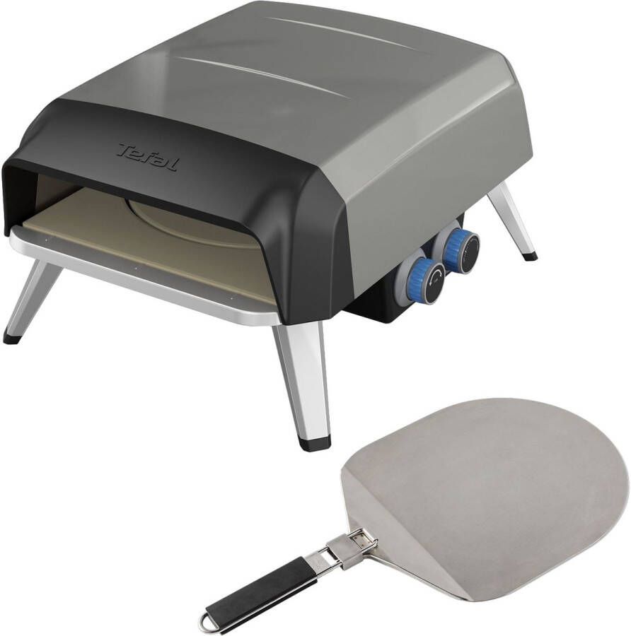 Tefal Pizza Pronto JM4120 pizza oven op gas + pizzaschep