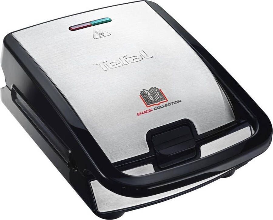 Tefal Wafelijzer SW853D Snack Collection uit te breiden bladen geschikt voor de vaatwasser antiaanbaklaag