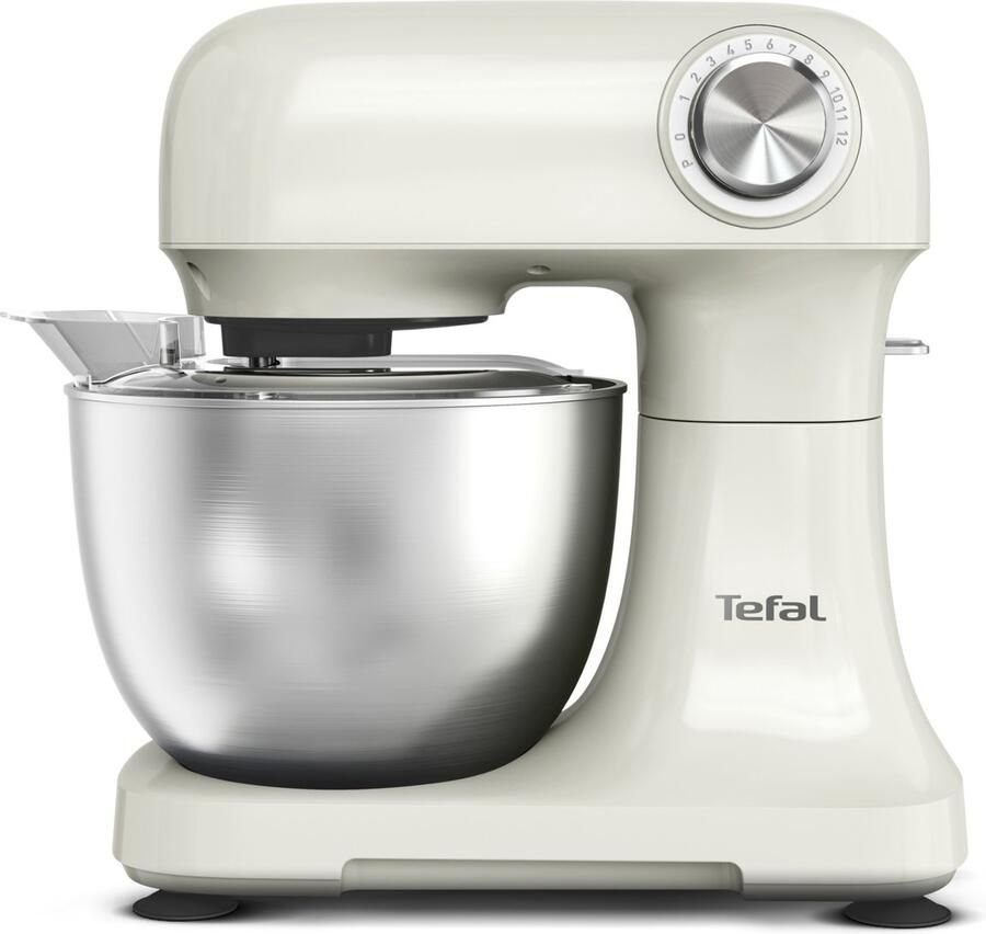 Tefal Keukenmachine QB140A Bake Easy 12 snelheden + pulse planetair roersysteem 3 5 l - Foto 7