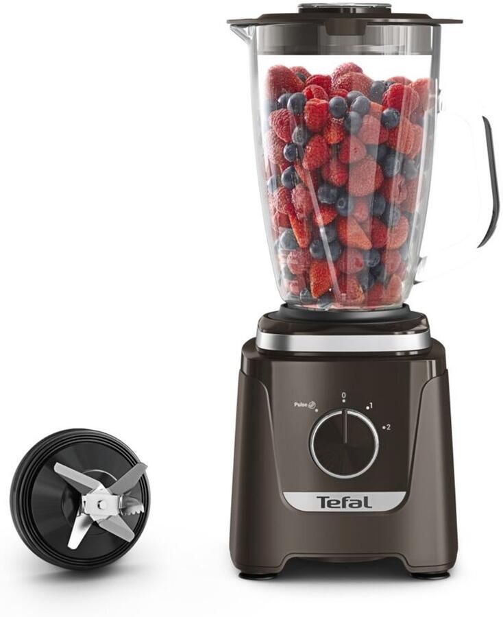 Tefal Blendforce 3 BL5959 Blender Glazen Kan 2 snelheden en pulsefunctie 1 25 L