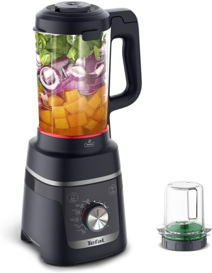 Tefal Blendforce Cook BL5768 Blender Inclusief Mini Chopper Compact Snel Opwarmend