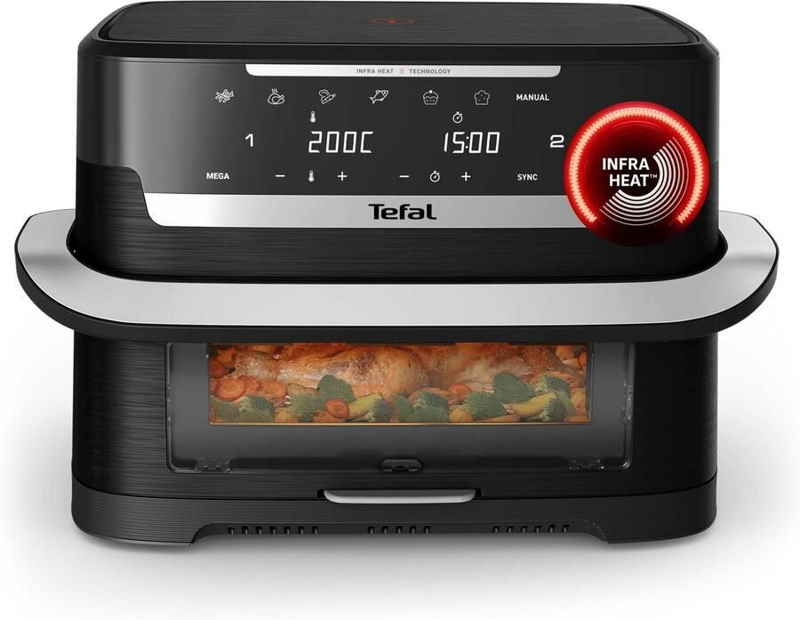 Tefal Airfryer EY9228 Easy Fry Flex 7 vooringestelde programma's tijds- en energiebesparend ey9228 - Foto 8