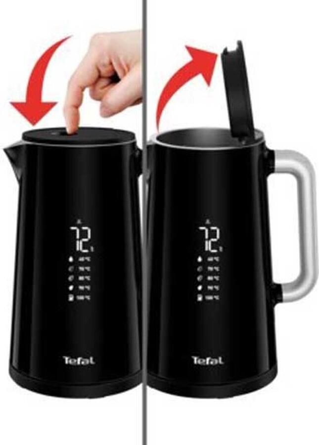 Tefal Waterkoker KO851 Zwart Plastic 1800 W 1 7 L - Foto 2