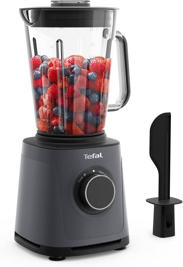Tefal Perfectmix Essential BL771B High Speed Blender 1.5L Smoothie Maker Glazen Kan Pulse Functie 1200W