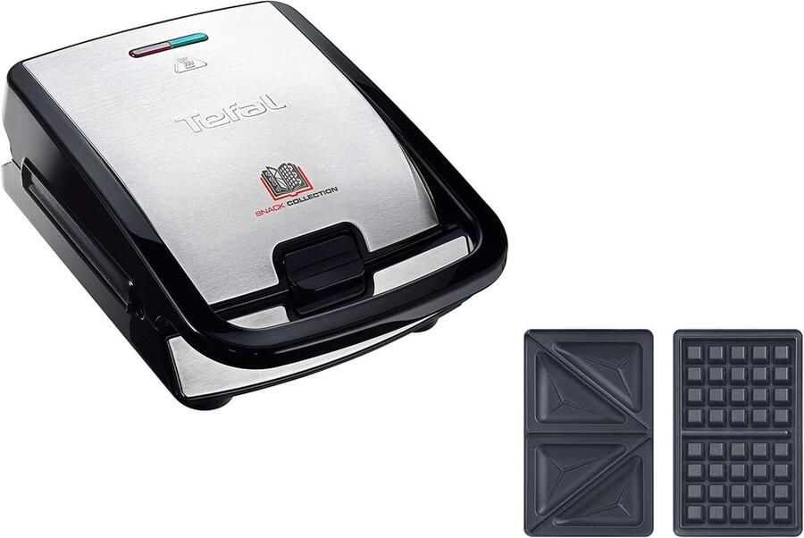 Tefal Snack Collection SW852D Multisnack apparaat (wafelijzer en tosti-ijzer)