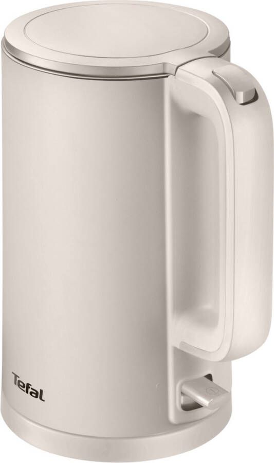 Tefal Thermo Protect KO140B Waterkoker 1 5L Dubbele Wand RVS Binnenkant 2200W Wit