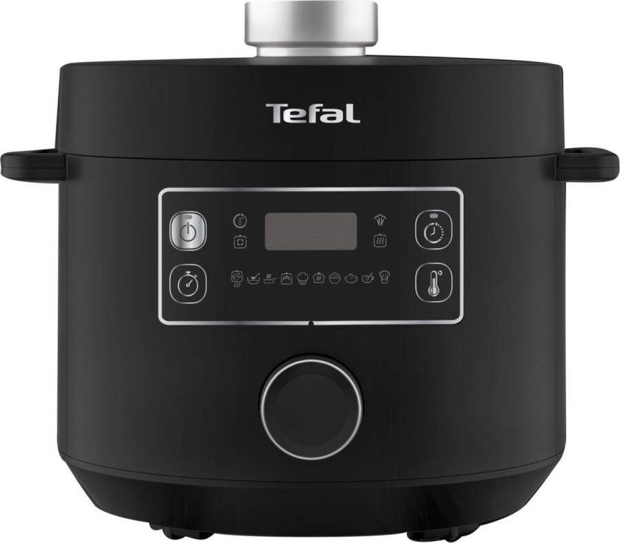 Tefal Multi-cooker Turbo Cuisine incl. stoominzet maatbeker rijstlepel en pollepel elektr. snelkookpan 10 aut. programma's 1-knops-bediening cy7548 - Foto 6