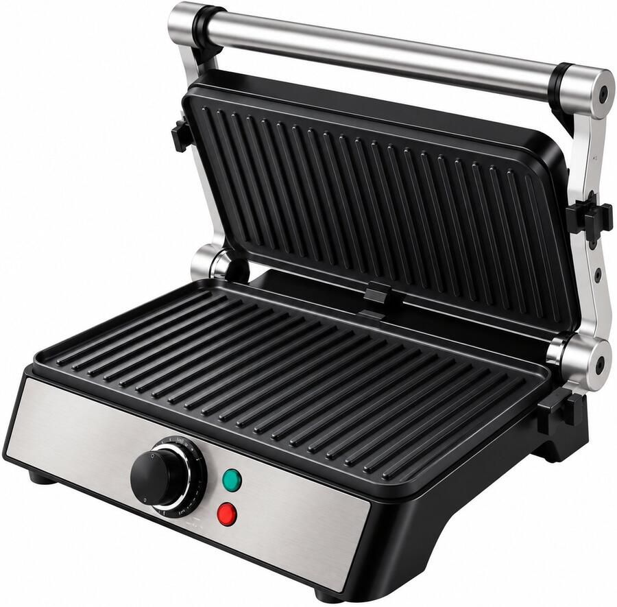 Teffo Super Jumbo Grill Sandwich Maker Contactgrill Tosti Apparaat XL 1400W