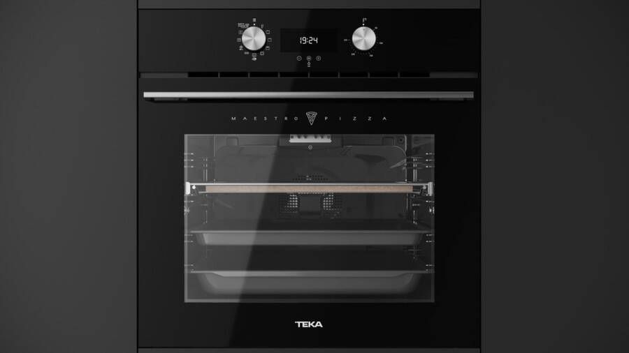 Teka inbouw multifunctionele oven 70l 60cm zwart pyrolyse hlb8510p - Foto 4