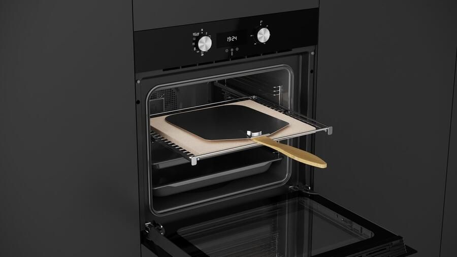 Teka inbouw multifunctionele oven 70l 60cm zwart pyrolyse hlb8510p - Foto 5