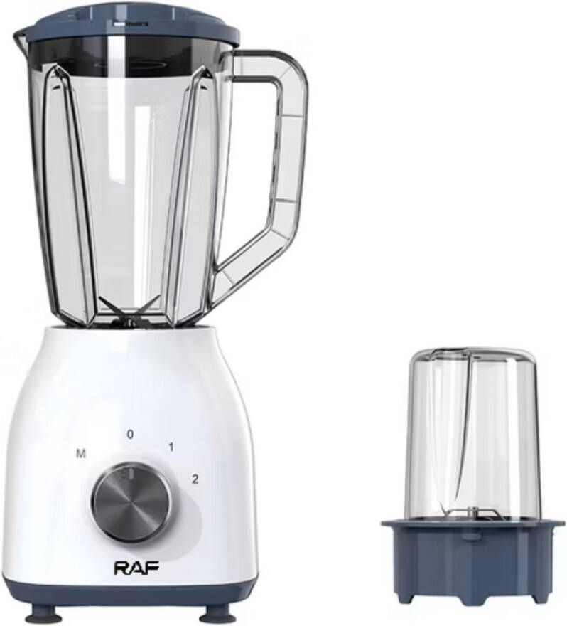 TETRA Tools RAF Blender 1.8L 220V Wit Incl. mini Blender Krachtige keuken blender Smoothie Blender