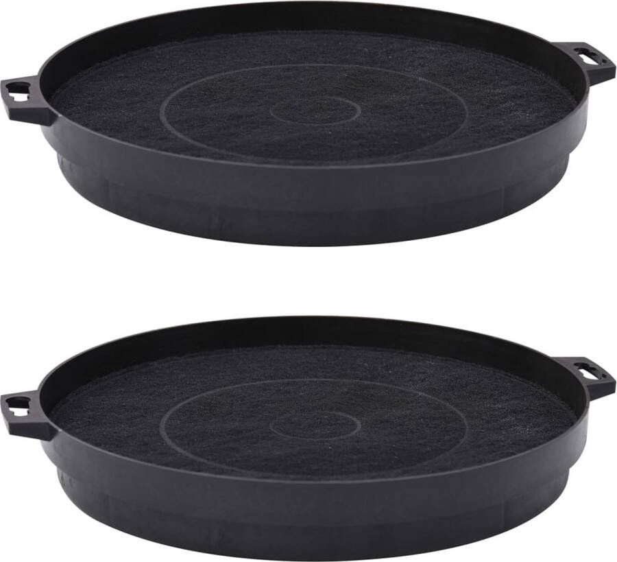 The Living Store koolstoffilters vervangbaar efficiënt vet en geur absorberen geschikt voor afzuigkappen 210 x 31.5 mm 2 stuks - Foto 2