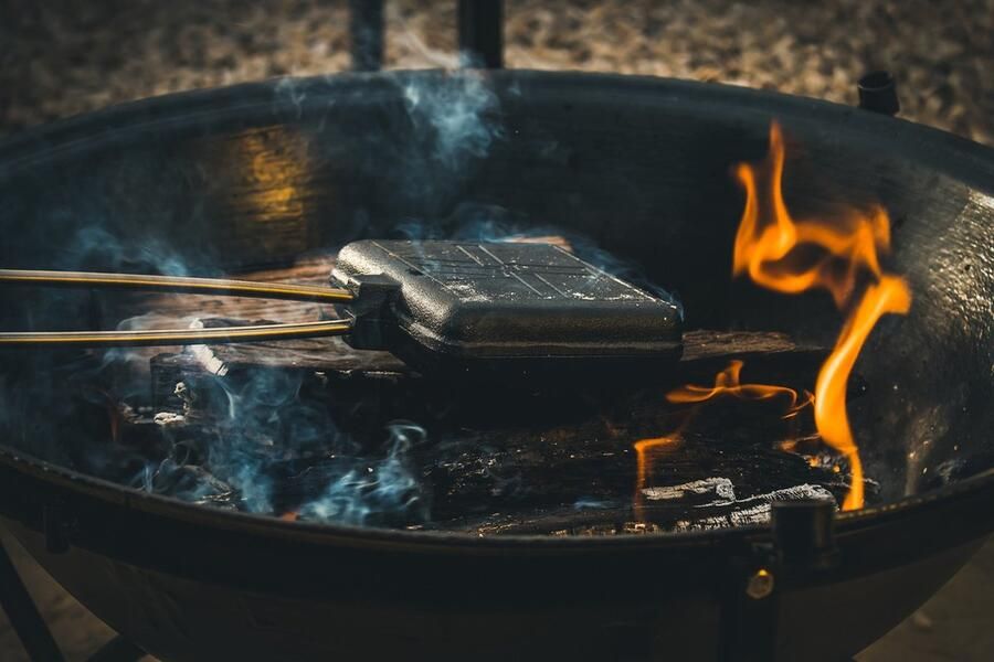 The Windmill Cast Iron Tosti-ijzer L