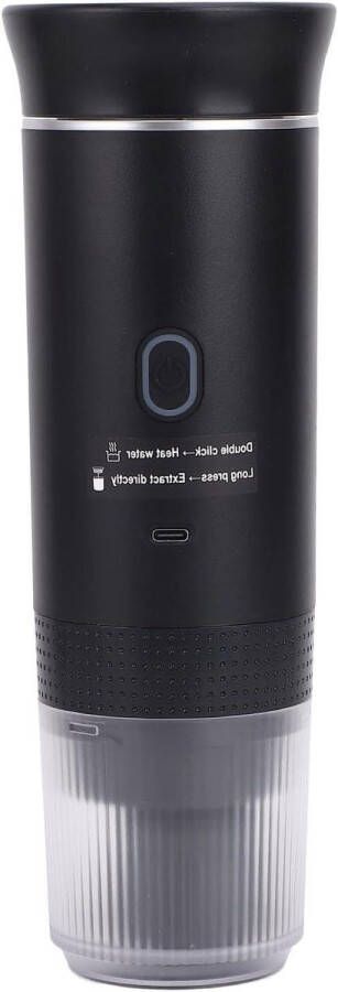 TheLau Draagbaar Elektrisch Koffiezetapparaat voor Onderweg Met Capsuleontwerp 15 Bar Druk