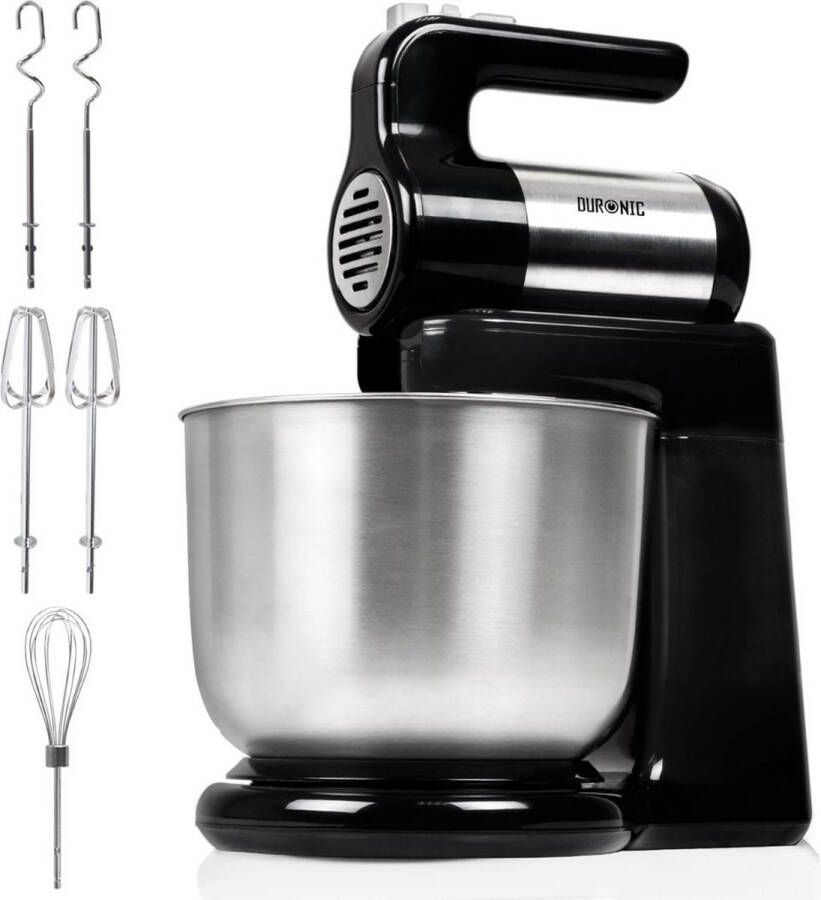 Thuys – Deegmachine – Kneedmachine Met 5 Standen – Deegmixer 2 in 1 – 300W