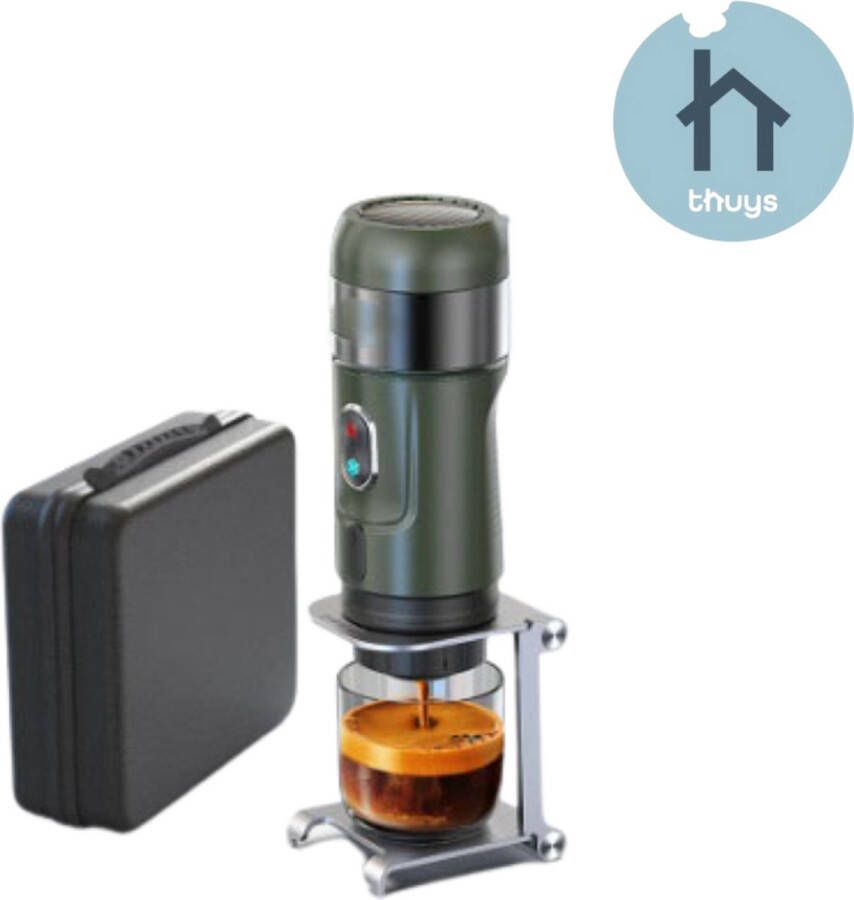 Thuys Espressomachine Handmatig Espresso Maker Espressomachine Met Koffiebonen Praktisch Stijlvol