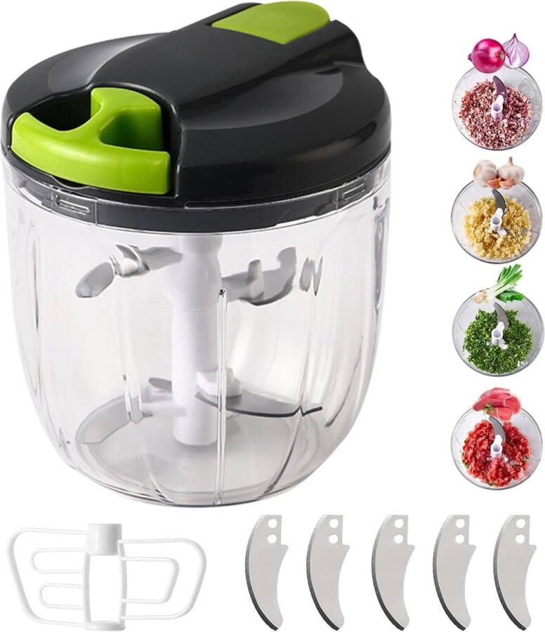 Hakmolen Food Processor Food Chopper Groentesnijder Hakmolens Groente Chopper Keukensnijder Etensnijder Keuken Accessoires