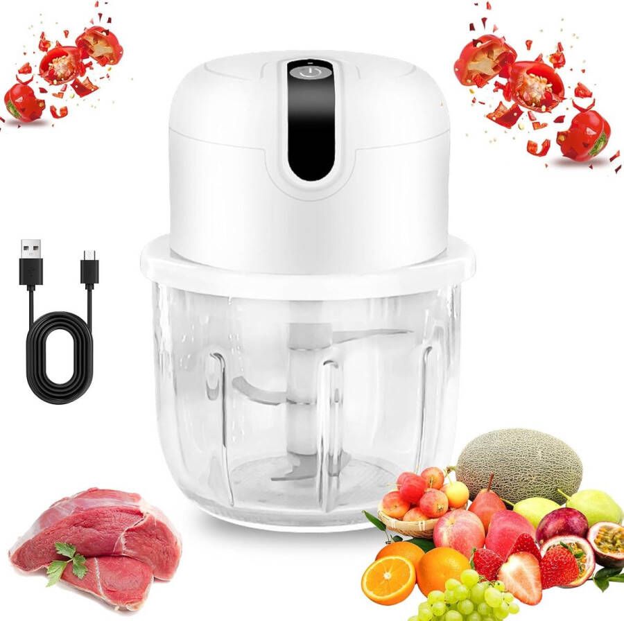 Hakmolen Food Processor Food Chopper Groentesnijder Hakmolens Groente Chopper Keukensnijder Etensnijder Keuken Accessoires