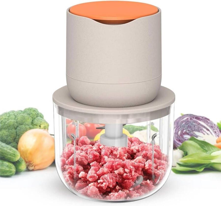 Hakmolen Food Processor Food Chopper Groentesnijder Hakmolens Groente Chopper Keukensnijder Etensnijder Keuken Accessoires