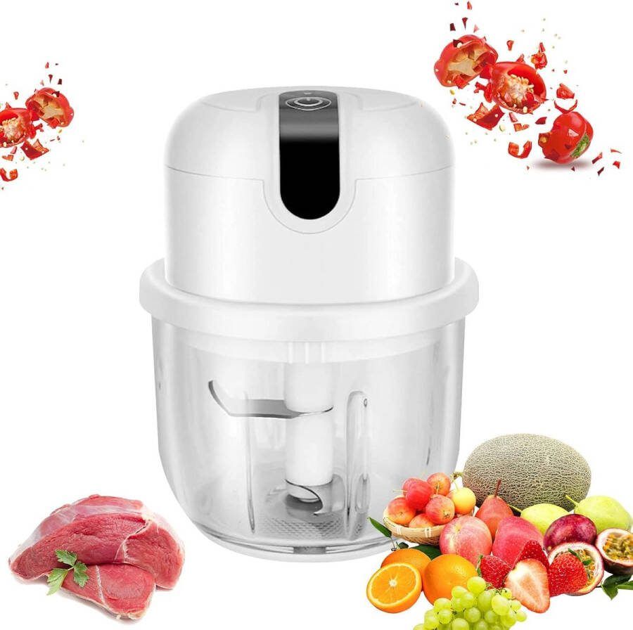 Hakmolen Food Processor Food Chopper Groentesnijder Hakmolens Groente Chopper Keukensnijder Etensnijder Keuken Accessoires - Foto 1