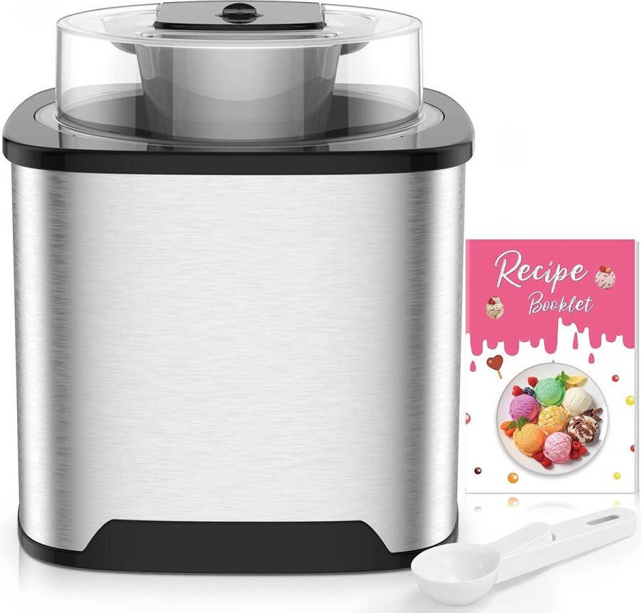 IJsmaker IJsmachine voor thuis IJsmachine zelfvriezend IJsmachine zelf vriezend IJs machine Zelfvriezende ijsmachine Zelfvriezende ijsmachine voor thuis!