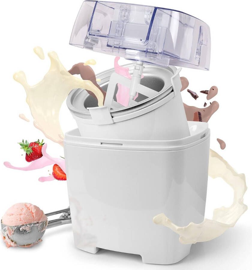 IJsmaker IJsmachine voor thuis IJsmachine zelfvriezend IJsmachine zelf vriezend IJs machine Zelfvriezende ijsmachine Zelfvriezende ijsmachine voor thuis!