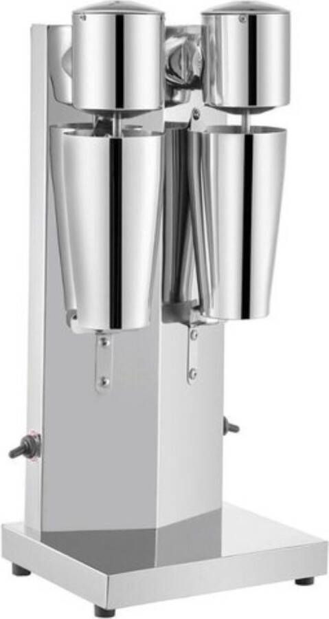 Thuys – Luxe Milkshake Machine – Milkshake Maker – Milkshaker – Elektrische Blender – Inclusief 2 Bekers – 0.8L Capaciteit – 180W – RVS