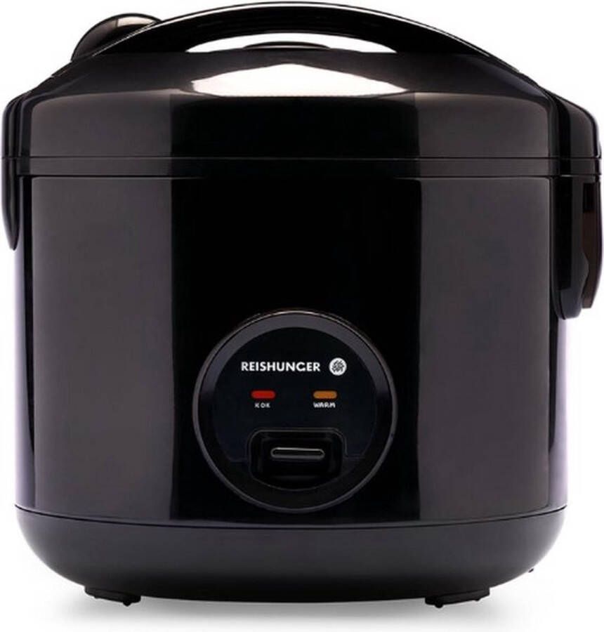Thuys Luxe Rijstkoker – Met Stomer – Slowcooker – Crockpot – 1 Liter – Multicooker – Voedselveilige Materialen – Display – 500W – Zwart