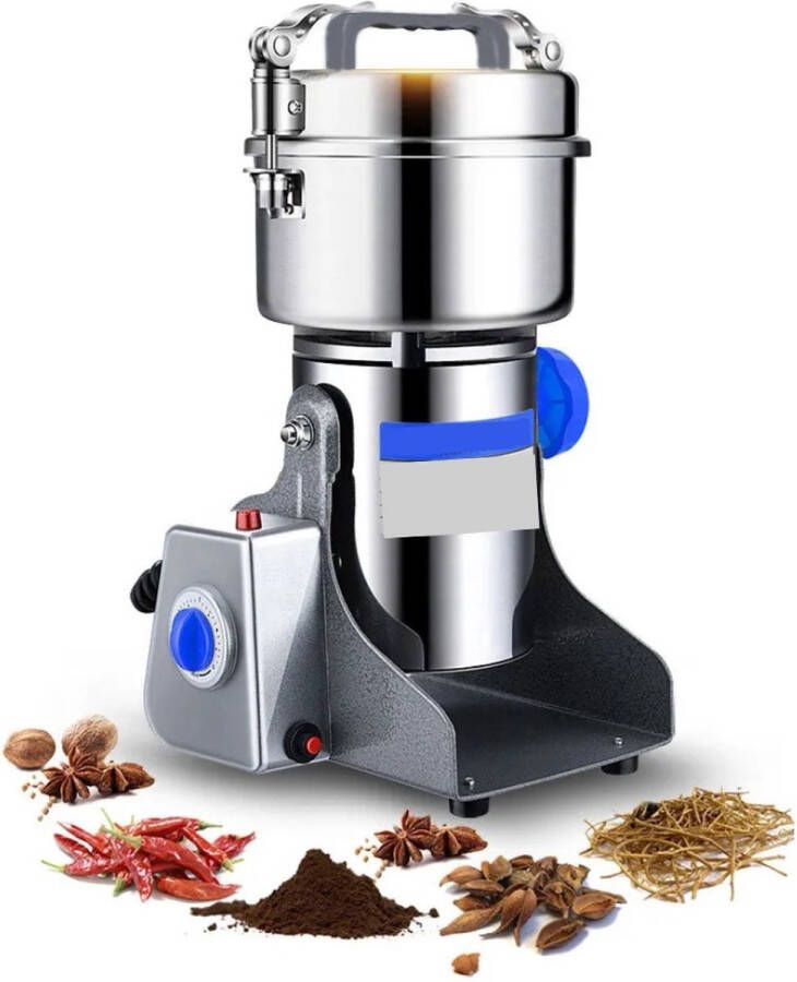 Thuys Specerijenmolen – Kruidenmolen Elektrisch Met Ultrasnelle Motor – Koffiemolen Spice Grinder – 800 gram – 70 – 300 Mesh