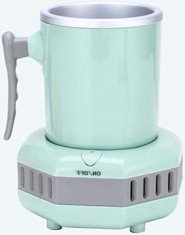 Thuys Mini IJsblokjesmachine Draagbare IJsmaker Dranken Koelen Snel IJs Maken Compact Formaat Groen
