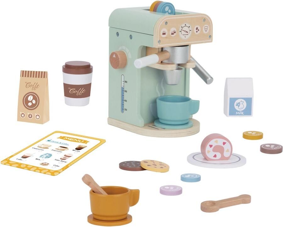 Tooky Toy Koffiezetapparaat Hout
