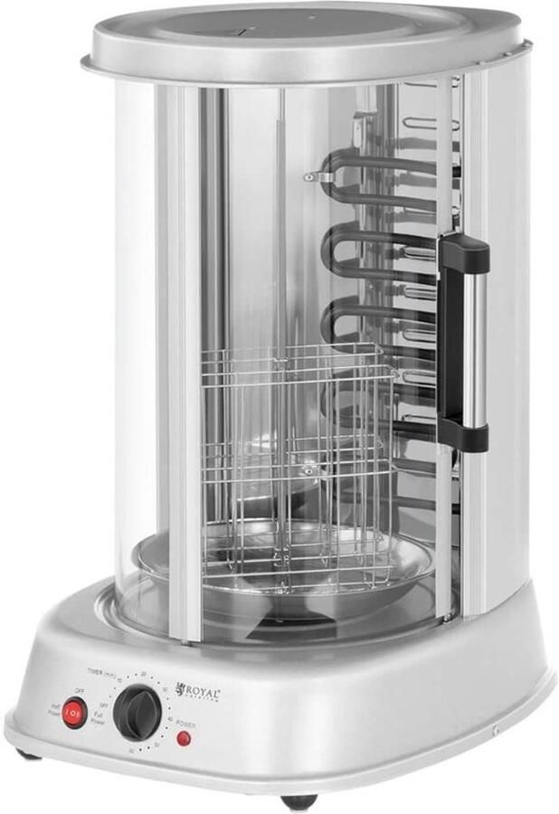 Toren draaispit 4 in 1 (31 L 1 800 W tot 160 ° C timer tot 60 min)