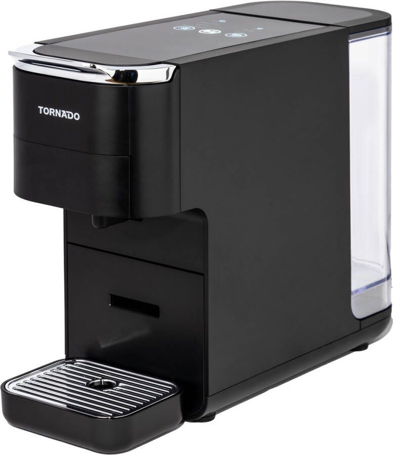 Tornado TCM7042-GS koffiezetapparaat Volledig automatisch Koffiepadmachine 1 5 l