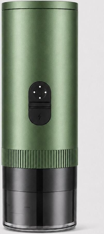Torngat NomadBrew Pro 3-in-1 Zelfverwarmende Draagbare Espressomachine 20 Bar Premium Reis Koffiezetapparaat Koffie Apparaat en Koffie Machine voor Auto Camping Camper en Onderweg Voor Gemalen Koffie NS en DG Capsules 7800mAh Groen