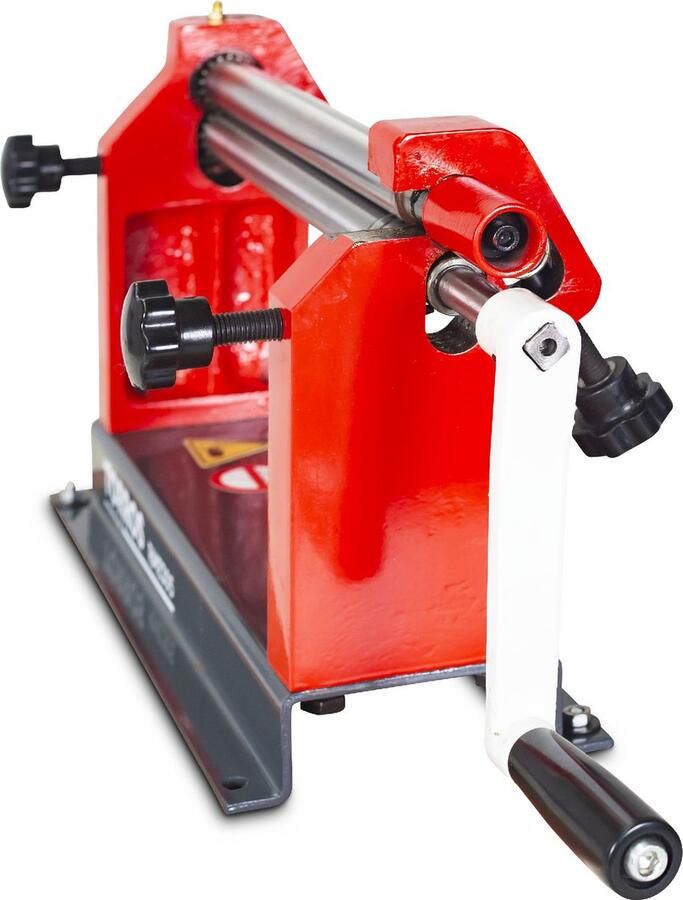 Torros Manuele plaatwals 3 rollen werkbreedte 305 mm plaatdiktes tot 0 8 mm in staal RME305