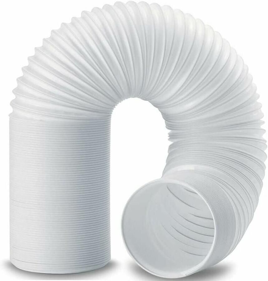 Tovbmup 2m Afvoerslang Diameter 150 mm Intrekbaar Afvoerslang voor airconditioners Draagbaar Voor airconditioners droogtrommels afzuigkappen
