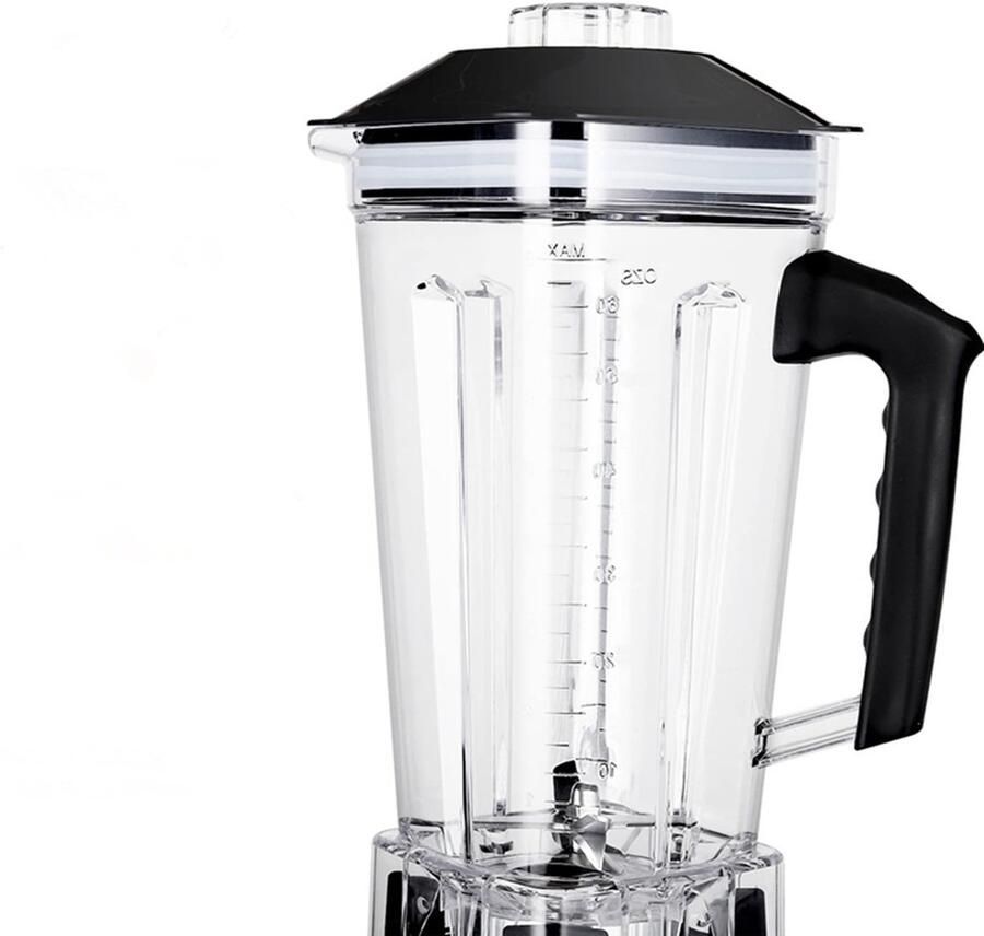 Traders Professionele Blender 2200W Krachtige Mixer 2L BPA-vrije Tritan Kan Smoothie Blender voor Shakes Sap en IJs Met Timer Voor Thuis Keuken en Horeca Gebruik