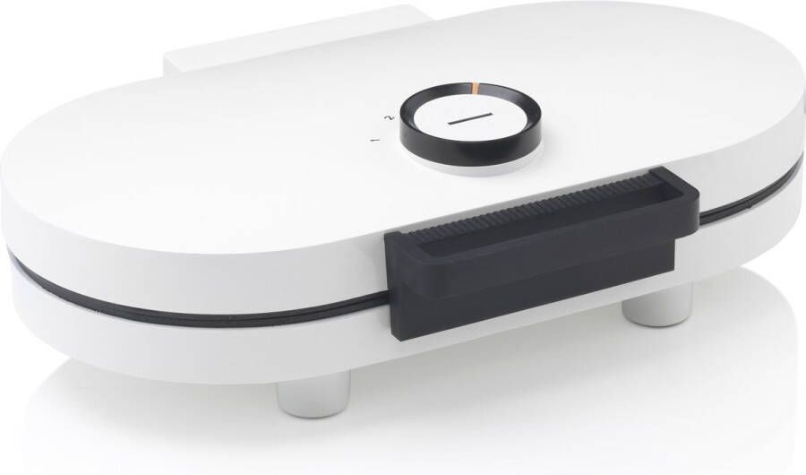 Trebs 13120 Wafelijzer dubbel hartvormig Wit - Foto 2