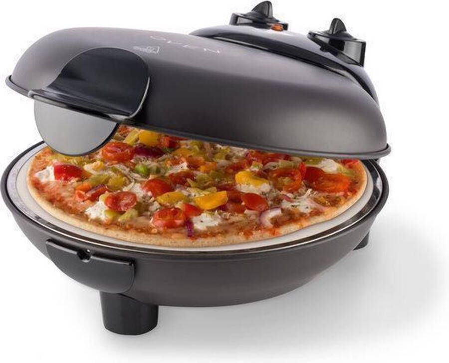 Trebs 99910 Pizza oven met boven- en of onder warmte antraciet