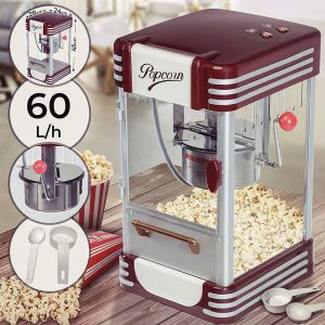 Trend24 Popcorn machine Popcornmachine Retro Popcorn Roestvrijstaal 60 L