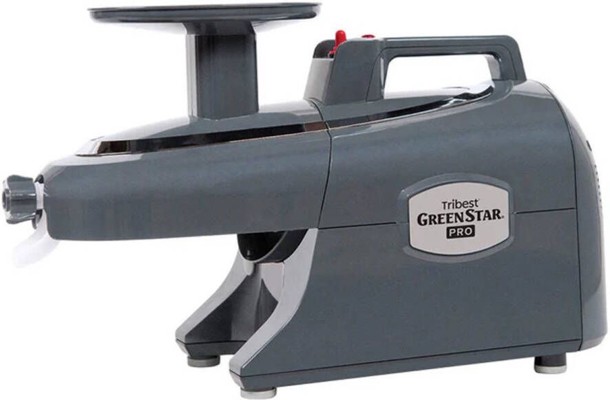 Tribest Greenstar Pro Commerciële Slowjuicer Grijs Horizontaal