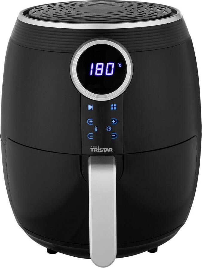 Tristar Airfryer FR-6956 Airfryer XL 4.5 liter Digitale heteluchtfriteuse 8 voorprogrammeerde bakprogramma s 80⁰C tot 200⁰C eenvoudig te reinigen Zwart - Foto 2