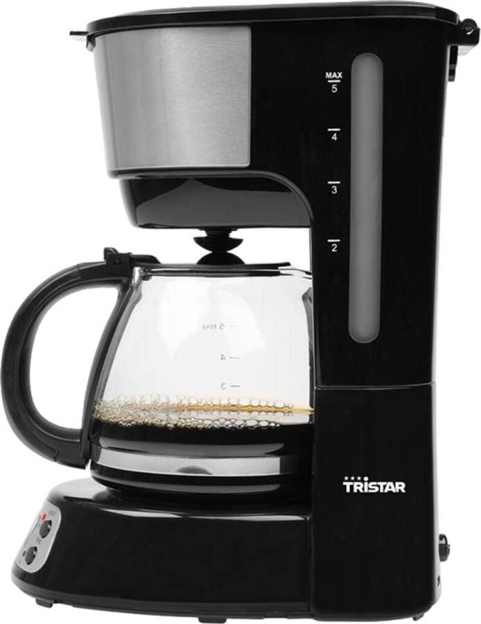 Tristar Koffiezetapparaat CM-1284 Filter-koffiezetapparaat Geschikt voor camping gebruik Glazen kan 0.75 liter 6 kopjes 600 Watt