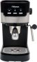 Tristar Espressomachine & Koffiecupmachine CM-2278 Koffiemachine geschikt voor capsules & losse koffie Inclusief melkstoompijpje Gemakkelijk in gebruik Zwart RVS - Thumbnail 1