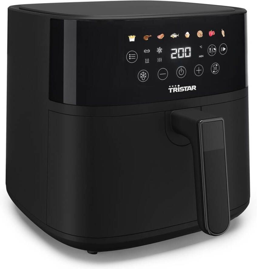 Tristar FR-9060 friteuse Enkel 6 l Vrijstaand 2000 W Heteluchtfriteuse Zwart
