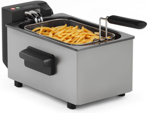 Tristar FR-9334 Friteuse – 3L – 2000 watt Roestvrijstalen behuizing Overhittingsbeveiliging