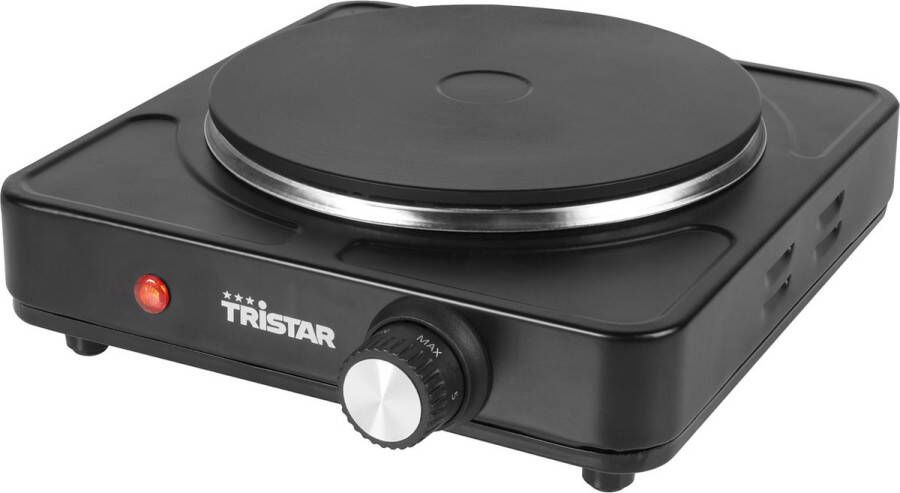 Tristar KP-6151 Elektrische Kookplaat – 1 pit 18.5cm 1500W Zwart